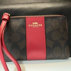Coach wrist wallet